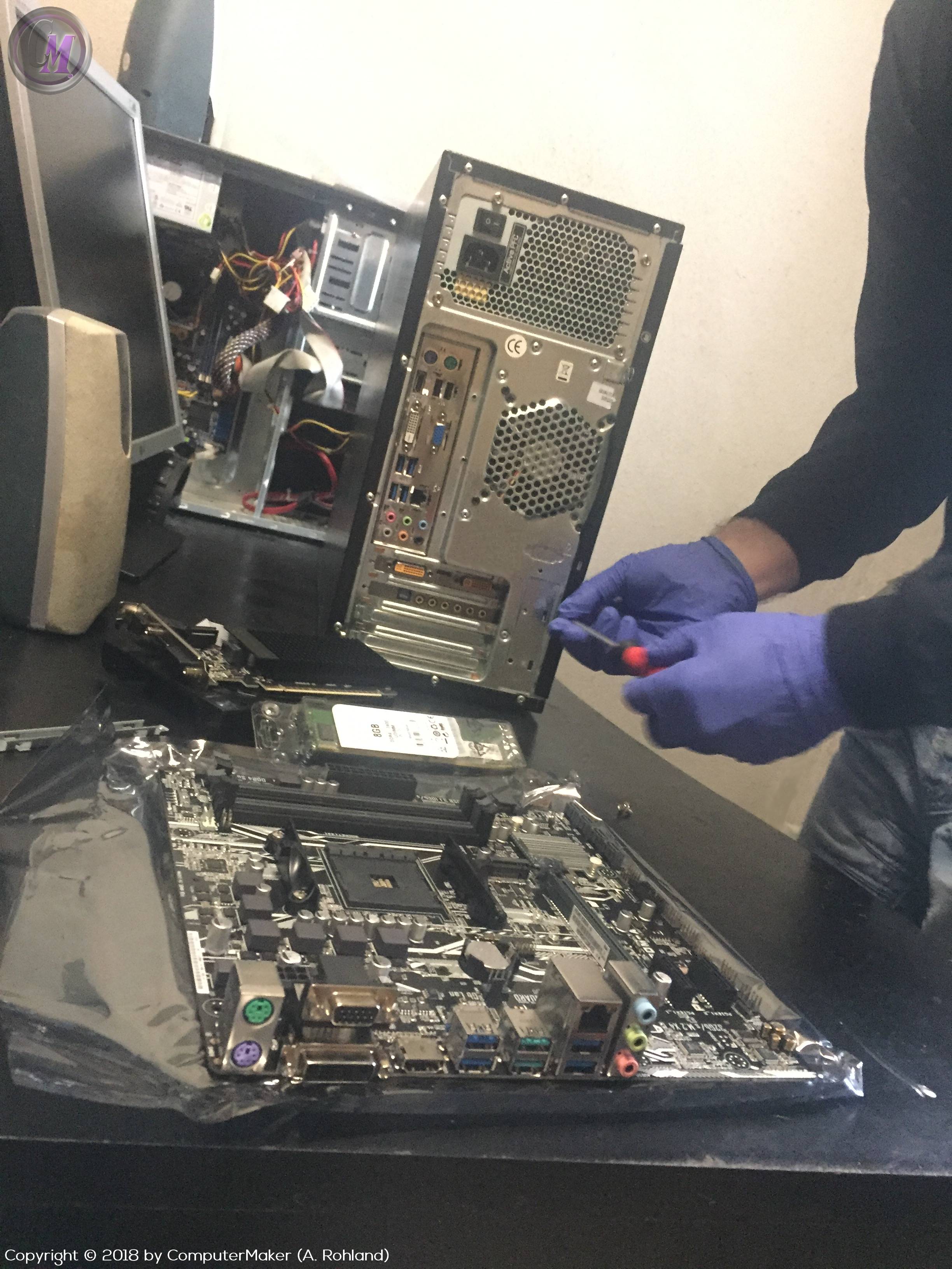 Computer Defekt Laptop / PC startet nicht
